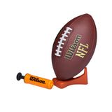NFL Composite Football with Pump and Tee, Junior